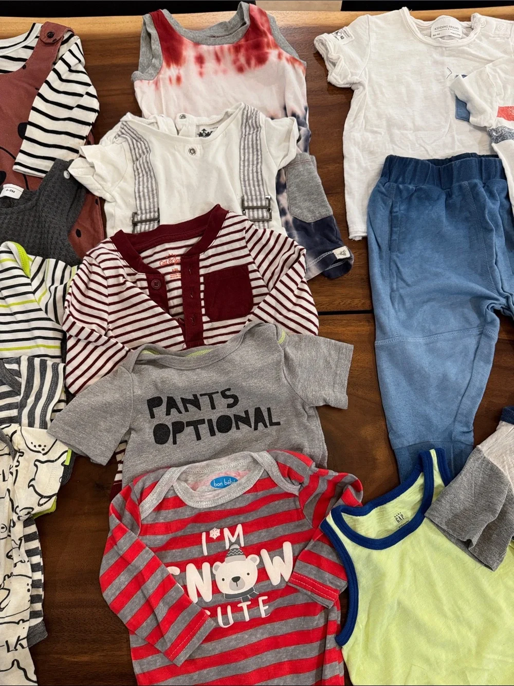 HUGE 6-9 month boy bundle - splendid, kidding around, gap, Disney, absorba, etc